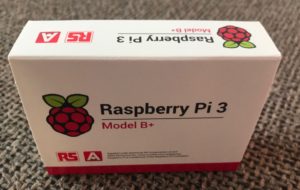 Raspberry Pi 3 Model B+ Verpackung