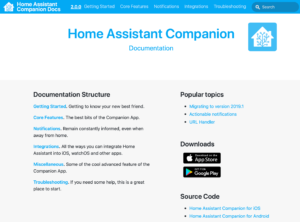Home Assistant iPhone App
